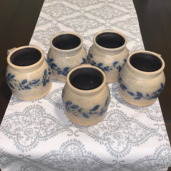 Salmon Falls Stoneware Dining Vintage Salmon Falls Blueberry Vine